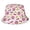 A1#-Hot Pink, variant on Adult Fruit Print Bucket Hat, Fashion Summer Beach Sun Cap
