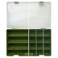 thumbnail image 6 of (2 pack) Ozark Trail Large Plastic Tray Fishing Tackle Box 3700, Green, 6 of 10