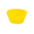 thumbnail image 1 of Zhuge Molde redondo de silicona reutilizable para hornear, molde para muffins, paquete de 12, amarillo, 1 of 5