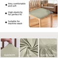 thumbnail image 4 of zhangmingg Elastic Dining Chair Covers for Hotel Restaurant Furniture Stretchable Polyester Slipcovers, 4 of 5