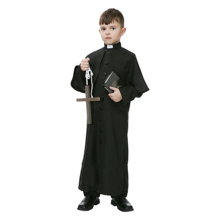Deluxe Priest Costume for Boys
