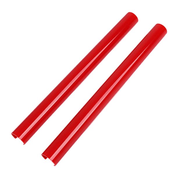 2 Piezas de Molduras de Inserción de Rejilla Delantera Accesorios para Coche para BMW Serie 5 F10 Rojo