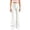 White, variant on Grblisyd Girls Flare Leg Uniform Pants High Waist Dress Bell Bottoms with Pockets Kids School Stretch Pants for Teen
