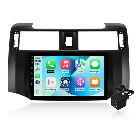 2G 64G Android 14 Car radio for Toyota 4Runner N280 2010-2018 Multimedia Stereo Wireless Carplay Android Auto Autoradio Navigation GPS WIFI Mirror link Camera FM BT