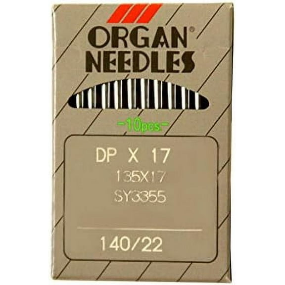 Teamwork Organ Industrial Needles DBx17, 135X17 #22 10pk.