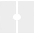 thumbnail image 4 of 26"OD x 5"ID x 9"C x 1"P Embry Architectural Grade PVC Contemporary Ceiling Medallion, Two Piece, 4 of 11