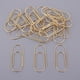 thumbnail image 2 of 20x Clips de Papel Gigantes Grandes Jumbo Pinza de Papel Suministros de Oficina Clips 50x20mm - oro Sunnimix Jumbo grande, 2 of 8