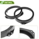 thumbnail image 5 of Anillo Espaciador de Altavoz Único Bargains Adaptador de Altavoz Tweeter para Fiat 500 2007 Impermeable Negro para 6.5" ABS 2 Pcs, 5 of 7