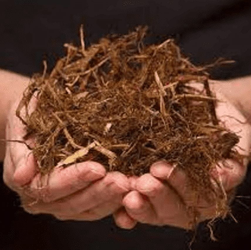 PermaGreen Natural Shredded Red Cedar Mulch, 2 Cu. ft.