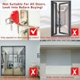 thumbnail image 2 of Portable Door Lock & Door Stop Alarm Set, Dual Protection Home Security Door Kit, Travel Hotel Lock Devices Pocket Self Defensey Tools for Traveling Hotel Home Apartment,Red, 2 of 4