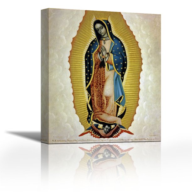 La Virgen De Guadalupe Contemporary Fine Art Giclee on Canvas Gallery