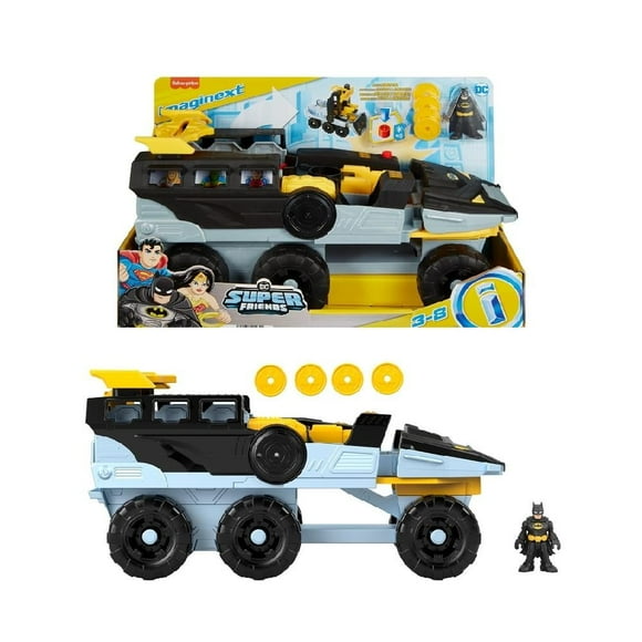 Vehículo de Juguete Fisher Price Imaginext Mega Batimóvil