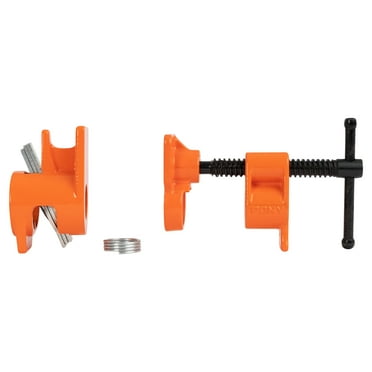 Pony 1/2 inch Pipe Clamp Fixture For 1/2 inch Black Pipe