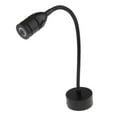 thumbnail image 3 of Cabecera de lámpara De Lectura LED De Cuello De 2X 12V 2W 6000K Con Interruptor Negro Yotijar Luz de gráfico de lectura, 3 of 10