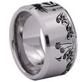thumbnail image 3 of Beach Scenery Tungsten Carbide Ring, 3 of 6