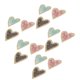 thumbnail image 5 of Parches para planchar 15 piezas parche brillante en forma de corazón elegante multiusos para manualidades DIY ANGGREK Otros, 5 of 8