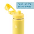 thumbnail image 2 of ThermoFlask 22 oz Insulated Stainless Steel Chug Water Bottle, Canary, 2 of 9