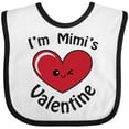 thumbnail image 3 of Inktastic I'm Mimi's Valentine Boys or Girls Baby Bib, 3 of 4