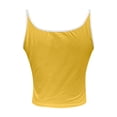 thumbnail image 5 of Unir Women's England Graphic Tank Top Contrast Binding Spaghetti Strap Cropped Casual Summer Cami, 1 Piece, S-L, 5 of 5
