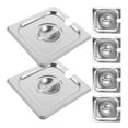 thumbnail image 5 of LOLIPPYY 6-Piece Stainless Steel Pot Lids Set, Kitchen Pan Covers for Home and Restaurant Cooking, 5 of 7