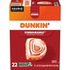 Dunkin Cinnamania Artificially Flavored Coffee, 22 K-Cup Pods for Keurig Coffee Makers
