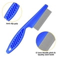 thumbnail image 3 of Syenll Dog Combs for Cats Dogs, Pet Grooming Set for Removing Float Tangled Hair, Durable Tear Stain Dog Flea Comb for Pets, 3 of 8