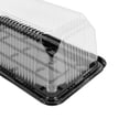thumbnail image 2 of Domo Pastelero WOW  Transparente Para Pastel Barra Mediano Alto PET Certificado FDA 100 Piezas, 2 of 2