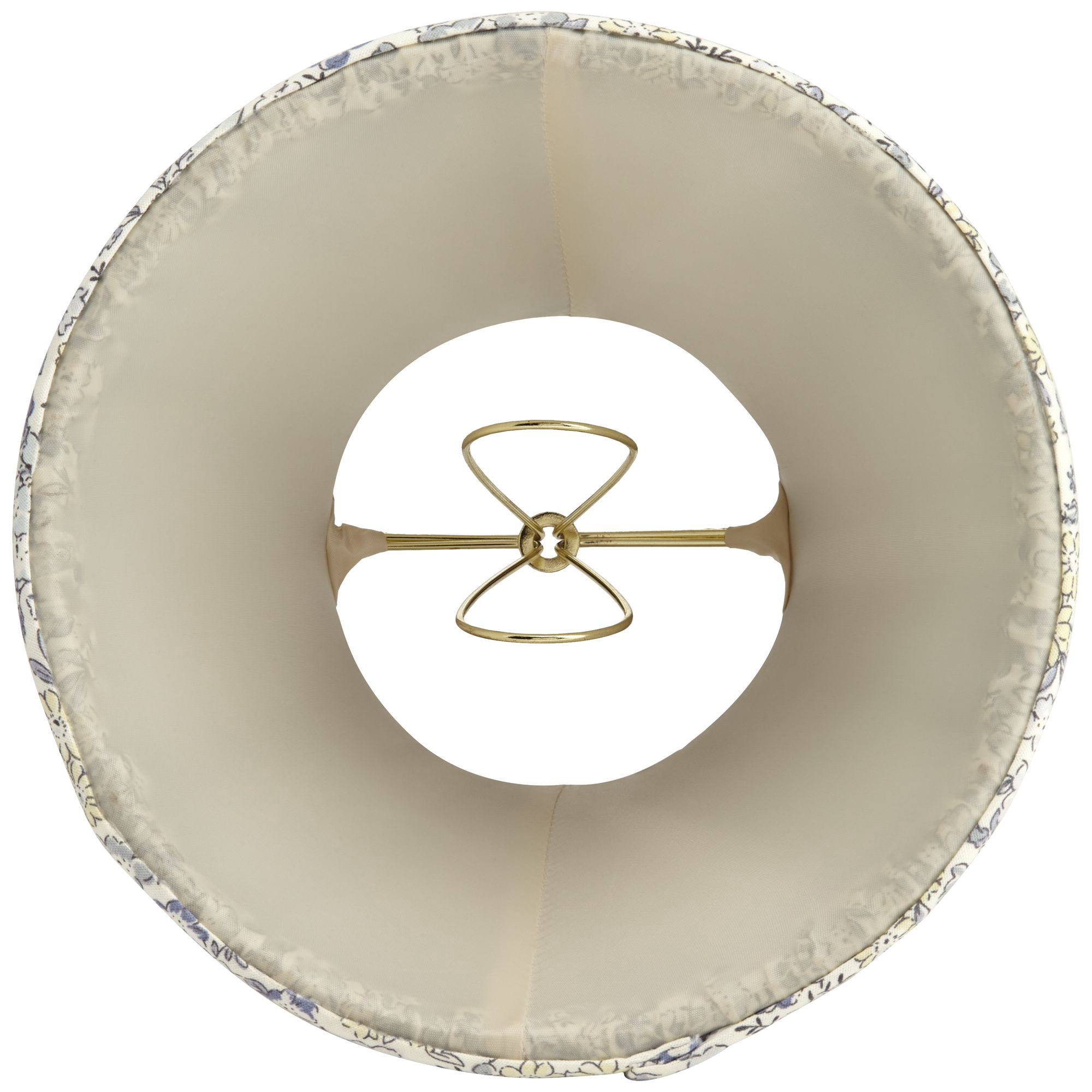 Springcrest Nelle 3 1/2" Top x 6" Bottom x 5" High x 5" Slant Print Lamp Shade Replacement Set of 4 Blue Violet Pleated Clip On Candelabra