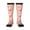 2 Black-1, variant on Pink Cockatoo Birds Knee Socks, High Socks Long Stretchy Sock Women Knee High Stocking, Long Socks for Women