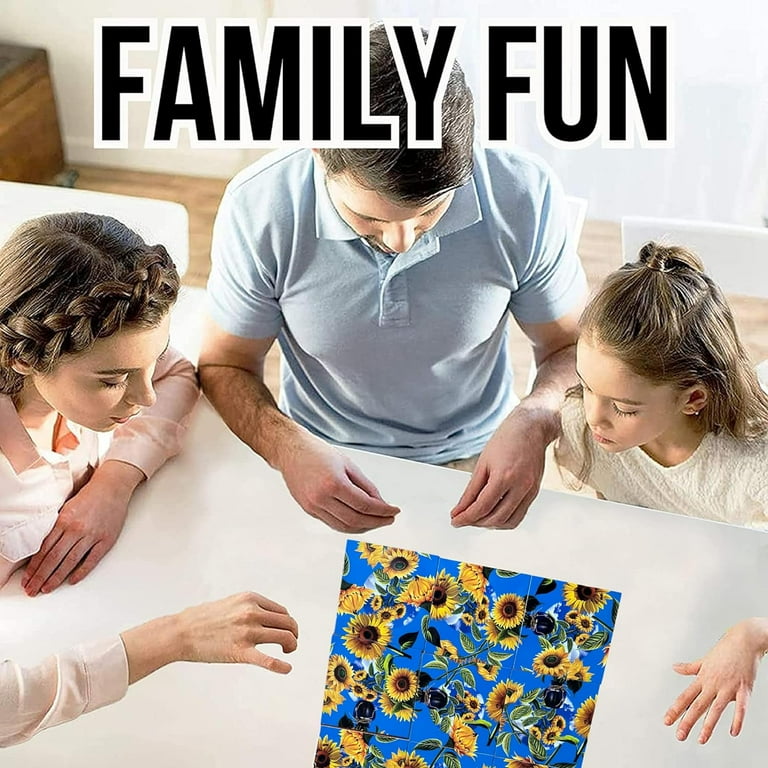 Scramble Squares Shark Puzzle – 9-Piece Brain Teaser For Kids & Adults, Underwater Animal Mind Game 12 thumbnail image
