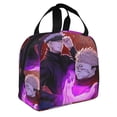 thumbnail image 2 of Sukuna Gojo Jujutsu Kaisen Reusable Lunch Bag Cooler Tote Bag Adjustable Shoulder Strap Insulated Lunch Box for Office Picnic Beach, 2 of 9