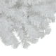 Northlight 32" Pin Blanc Neige Artificielle de Noël Swag, Non Allumé – image 4 sur 6