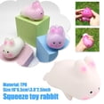 thumbnail image 3 of Squeeze Verfärbung Kaninchen Form Spielzeug Dekompression Q2Y0 Senses~, 3 of 6