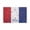 J, variant on Darzheoy Patriotic Placemat, Fourth of July Memorial Day Veterans Day Table Decorations, Washable PVC Mat for Dining Table Party Supplies