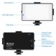thumbnail image 5 of Luz de video en cámara regulable portátil 3200K / 5600K, luz de relleno Accesorios de iluminación Suministros para cámaras DSLR para g Soledad Luz de video regulable, 5 of 10