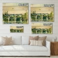 thumbnail image 4 of Designart 'Landscape With Old Bridge Over River In The Countryside' Traditional Print on Natural Pine Wood, 4 of 5