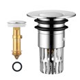thumbnail image 6 of Bathroom Drain Sink Stopper, Universal Bathroom Sink Stopper Various Sizes, Stainless Steel Bathroom Floor Drain, Anti Hair Bathroom Sink Basin Filter With Removable Fits 1.18-2.36 In, 6 of 6