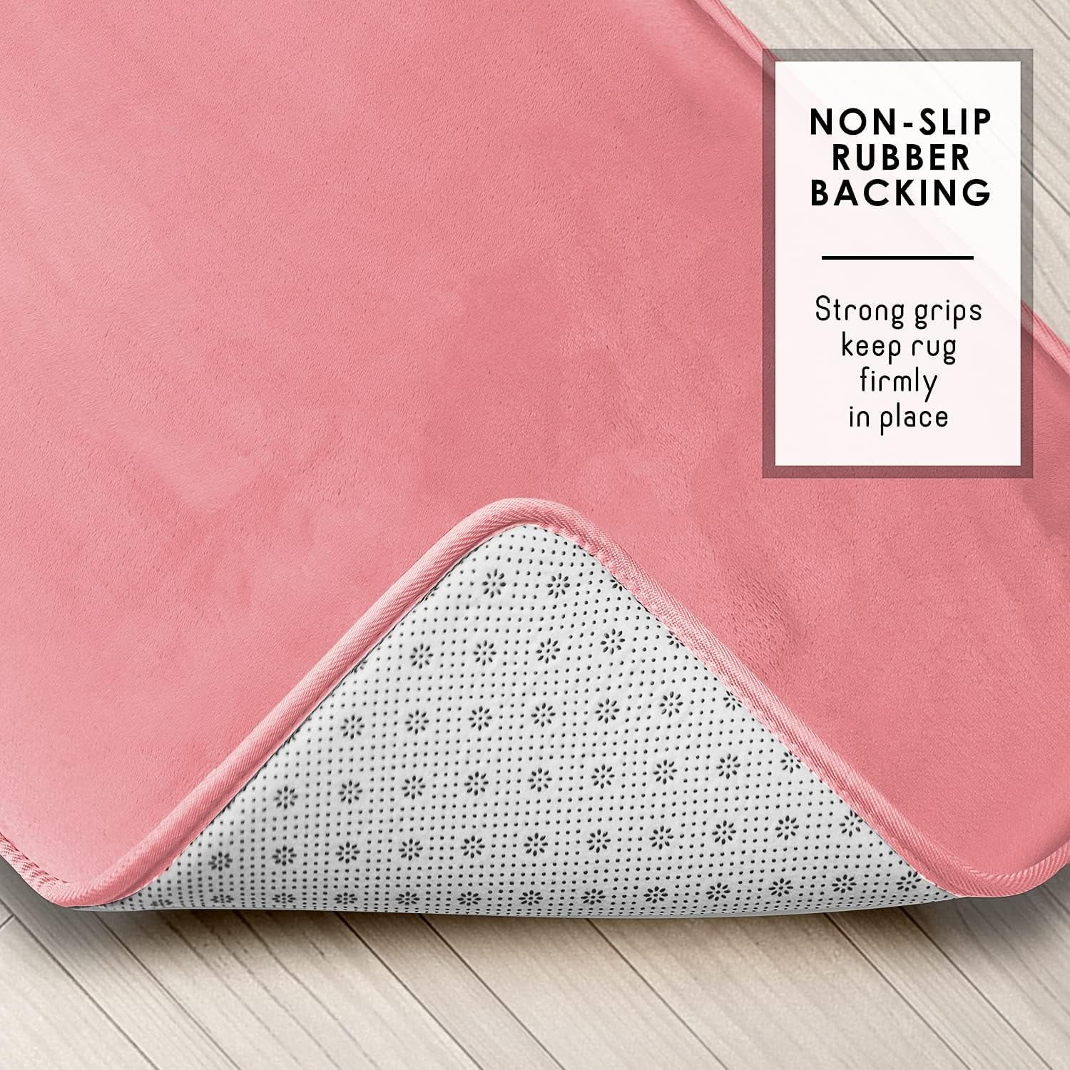 3-Piece Non-Slip Bathroom Rug Set – Ultra-Absorbent Coral Fleece Mats for Toilet, Vanity & Wet Floors, Machine-Washable Anti-Skid Bath Mats&nbsp;
