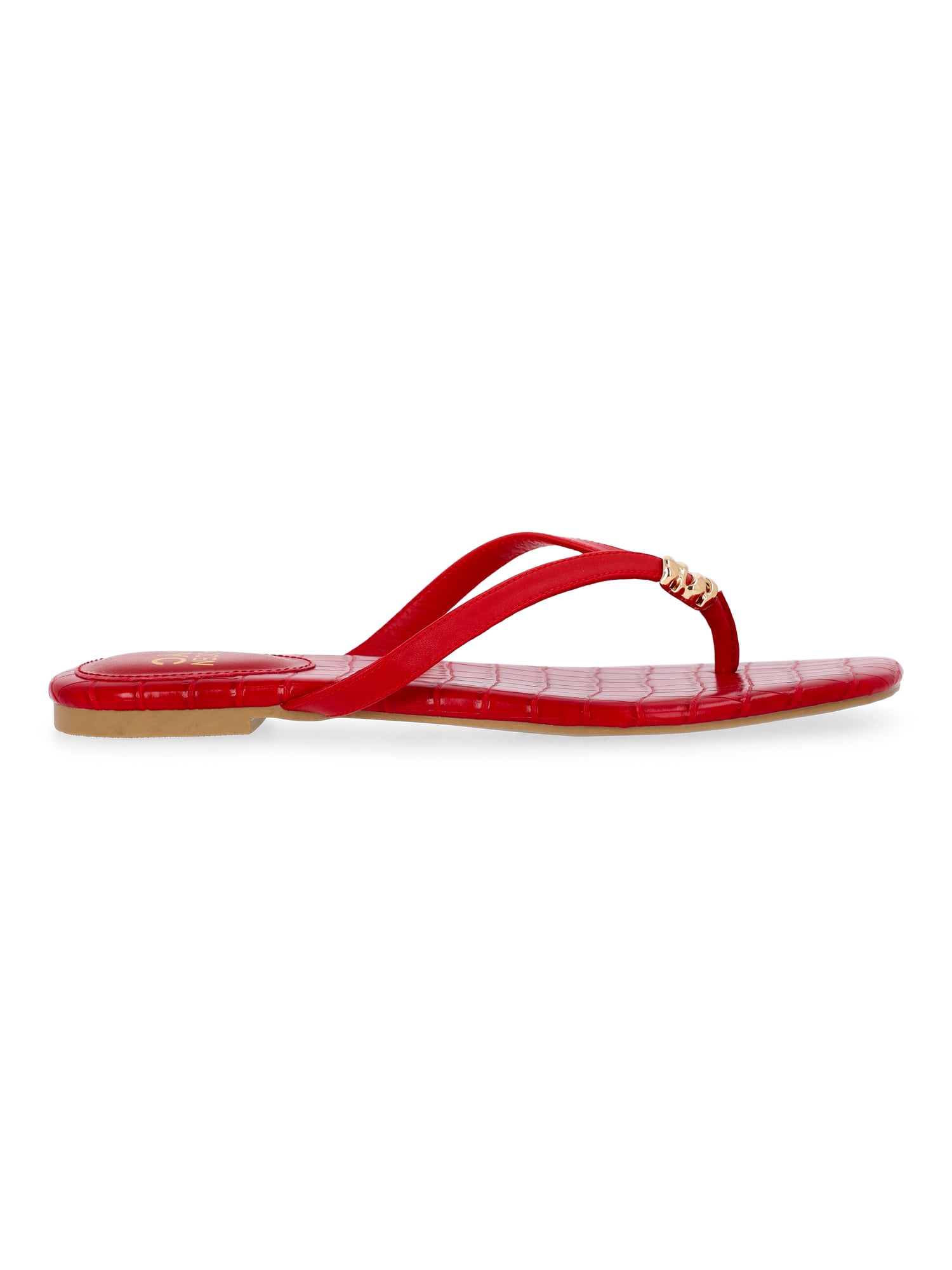 Madden NYC Women's Square Flip Flops