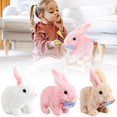 thumbnail image 1 of 100% Brand New Electric Plush Rabbit Hopping Jumping Interactive Stuffed Rabbit Toys Kids Gift B, 1 of 4