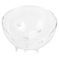 Sea Urchin Glass Bowl Salad Oatmeal Multi-use Creative Restaurant Dessert Decor