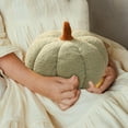 thumbnail image 3 of Hwkond Decorative Pillows, Inserts & Covers Halloween Pumpkin Throw Cushion Pumpkin Toy Stuffed Pumpkin Plush Toys Soft Pumpkin Throw Cushion Gifts For Home Decoration Party,Green, 3 of 4