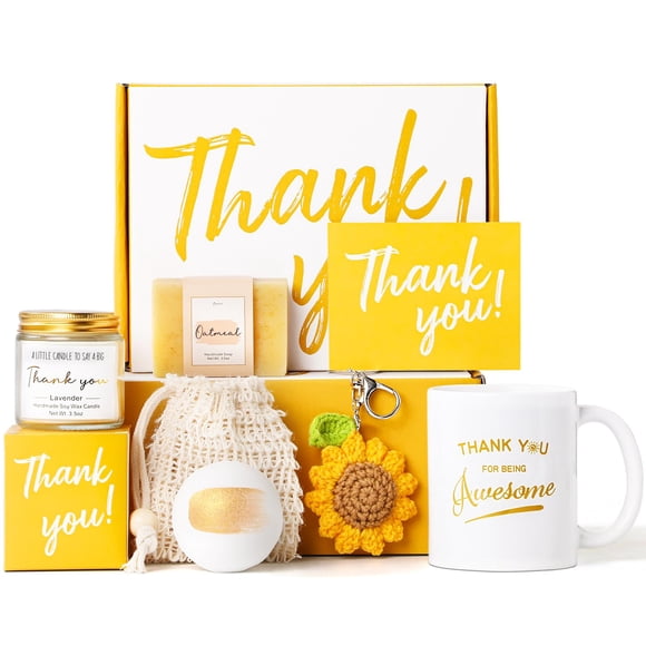 Thank You Gifts for Women Appreciation Gift Box for Coworker Teacher Mothers Day Gifts Birthday Gif