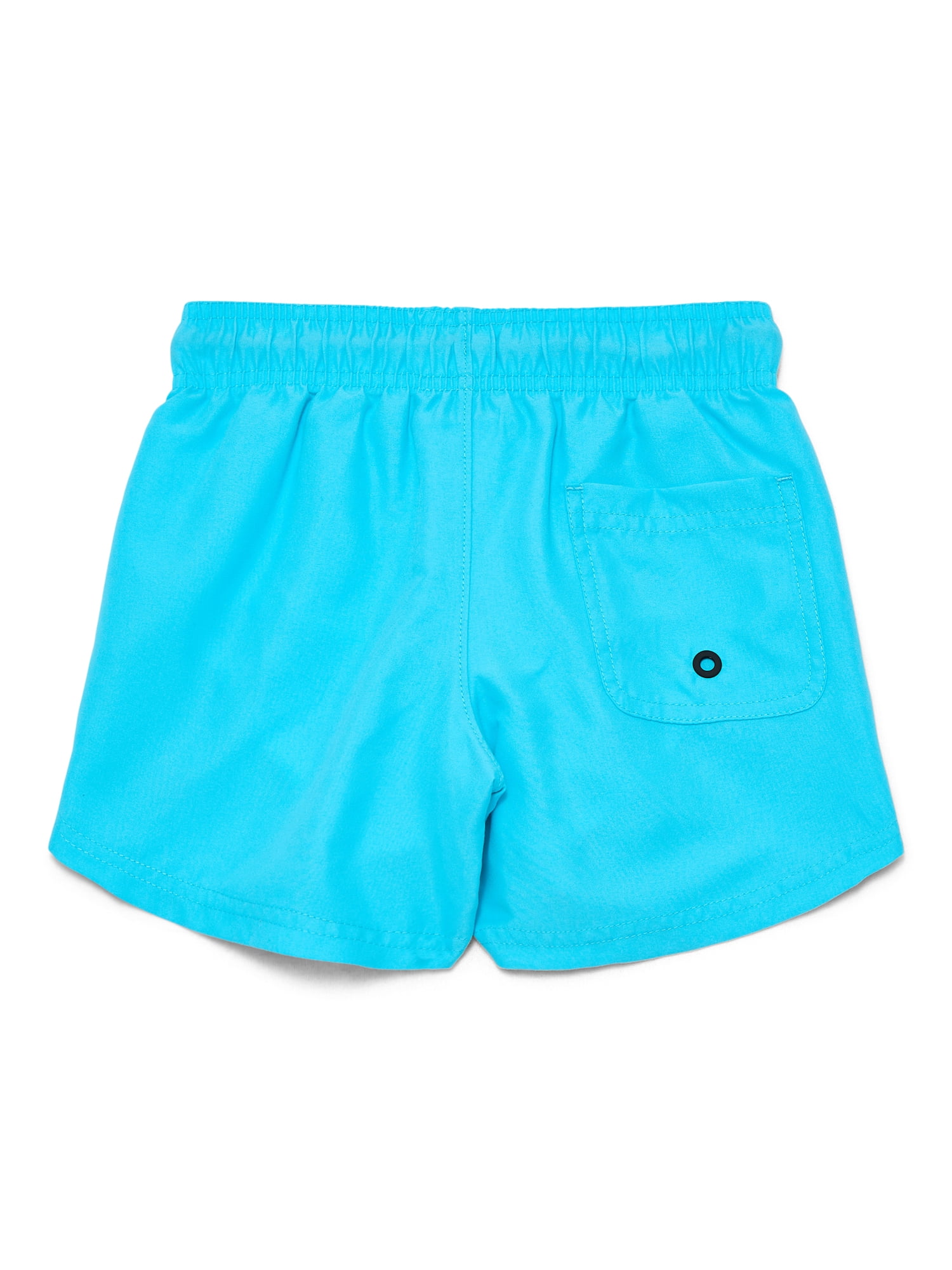 Wonder Nation Boys Everyday Swim Trunks with UPF50, Sizes 4-18 & Husky