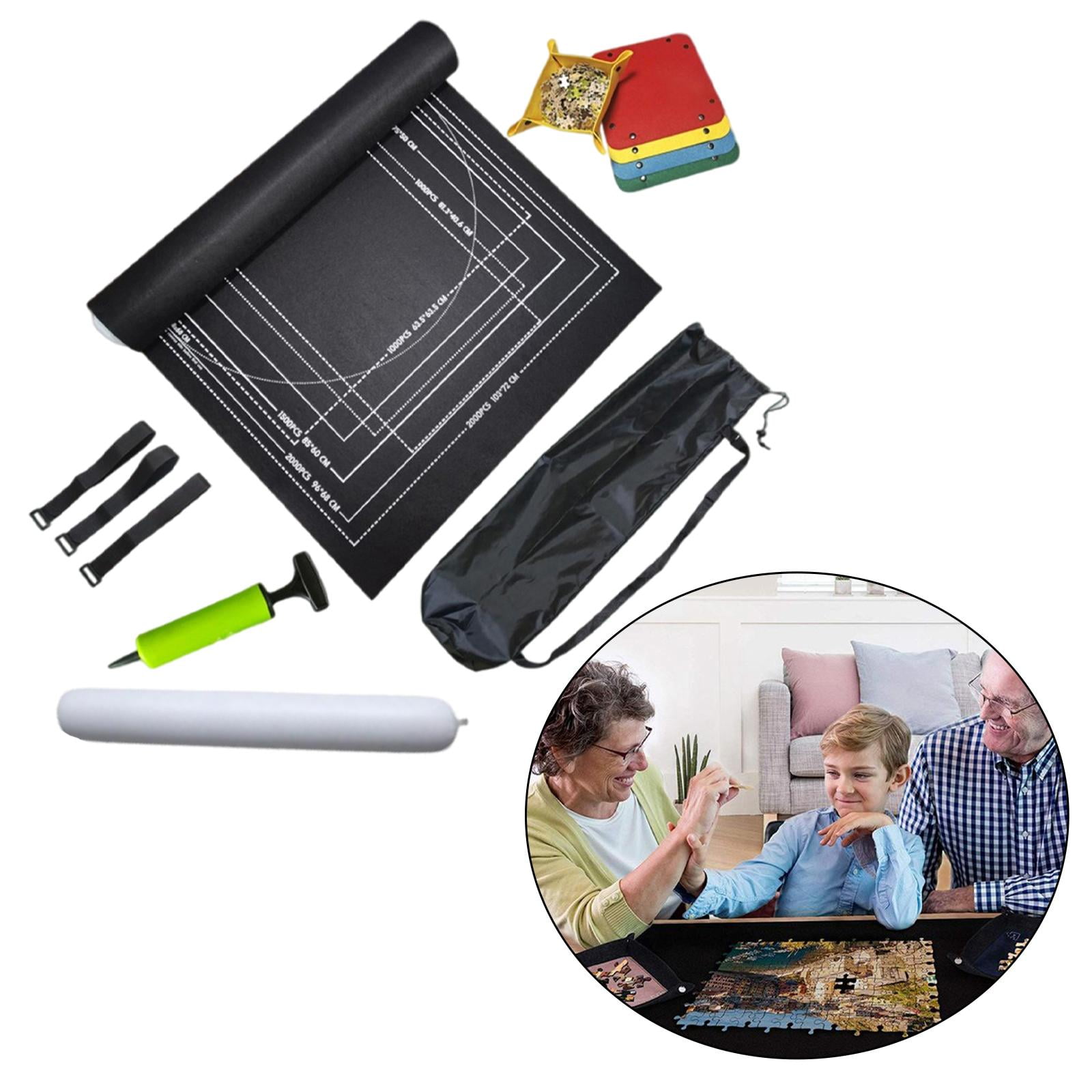 Puzzle Mat Roll Up for 2000 Pieces Roll Your Jigsaw Puzzle Portable