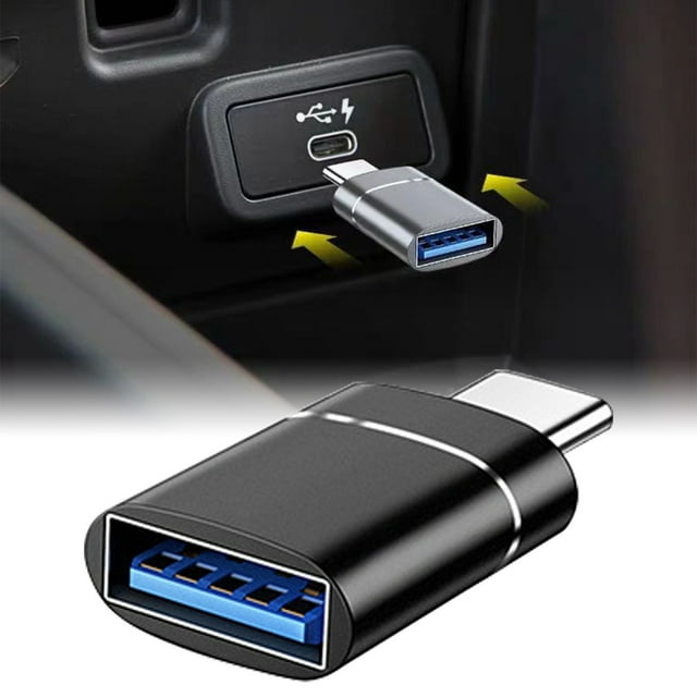 USB-C to USB 3.0 OTG Adapter, High-Speed Data Transfer Up to 5Gbps, Compatible with Phones, Tablets, Computers