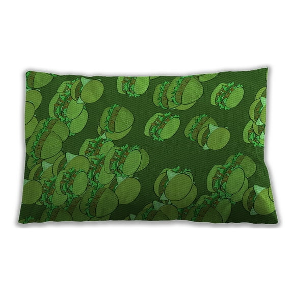 Ahgly Company Indoor Rectangular Contemporary Lumbar Throw Pillow, 13 inch by 19 inch