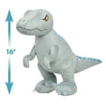 thumbnail image 3 of Jurassic World Extra Large Plush Blue, 16-inch Dinosaur Stuffed Animal, 3 of 5