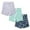 Purple Star & Blue Butterfly & Blue White Cat, variant on Zando 3 Pack Plus Size Pajama Shorts Women Ultra-Soft Comfy Sleep Shorts Elastic Waist Pajama Bottoms 2XL