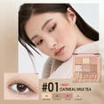 thumbnail image 3 of O.TWO.O 9-Color Eyeshadow Palette – Honey Lemon | Glitter & Matte Shades | Long-Lasting, High Pigment, Blendable Makeup, 3 of 17